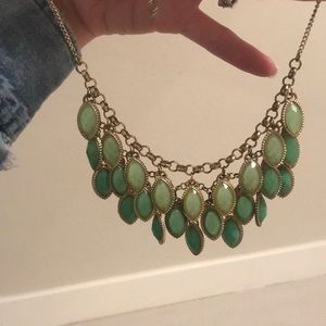 Ombré layered necklace- one of my favs!